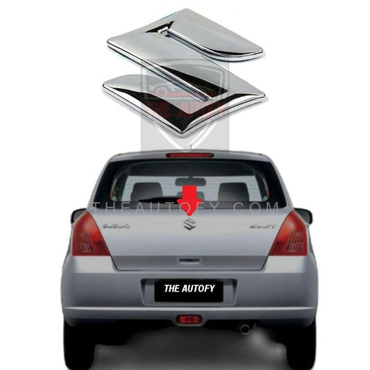 Suzuki Swift S Rear Trunk Logo Monogram - Model 2010-2022 - THEAUTOFY.COM