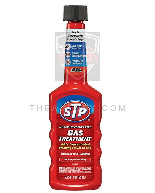 STP Gas Treatment - 5.25 Oz | Cleaning Agent - THEAUTOFY.COM