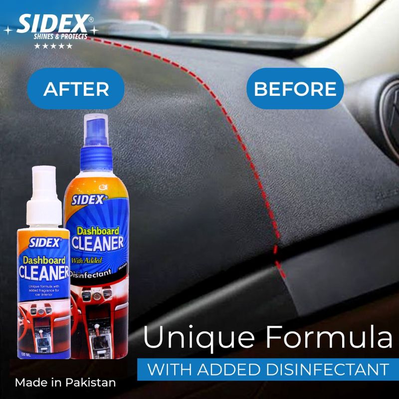 Sidex Dashboard Cleaner - 300 ML - THEAUTOFY.COM