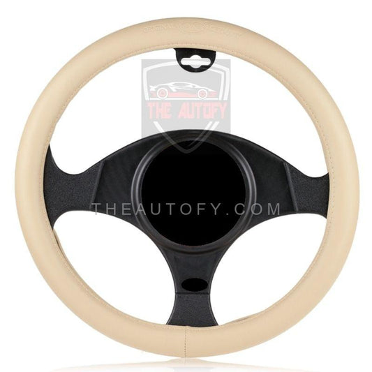 Steering Cover Beige Slip on - THEAUTOFY.COM