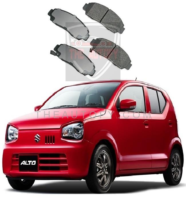 Suzuki Alto Front Brake Pads - Model 2014-2025
