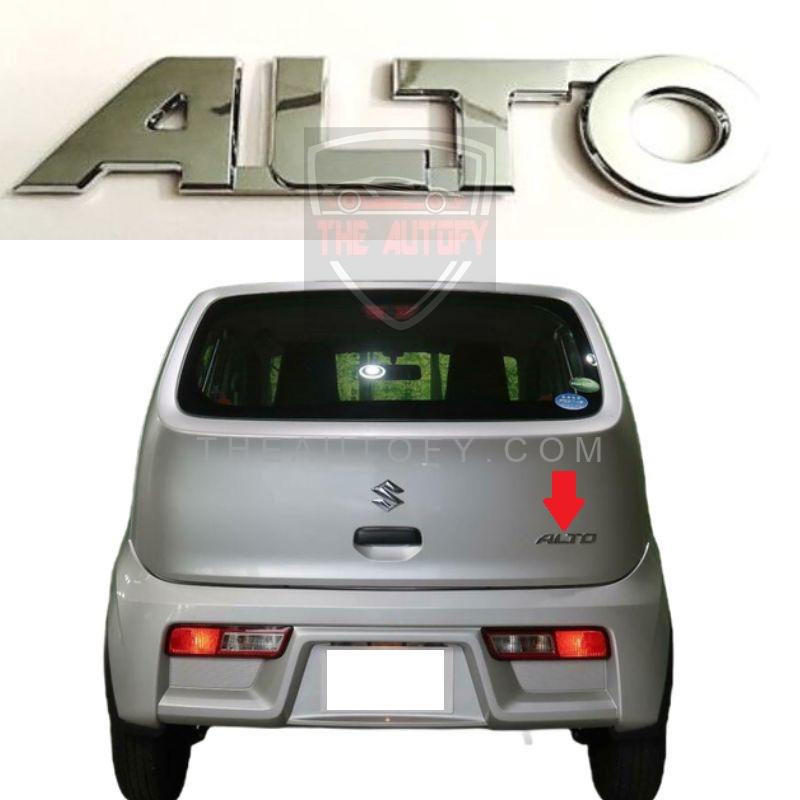 Suzuki Alto Logo | Monogram - Model 2014-2025