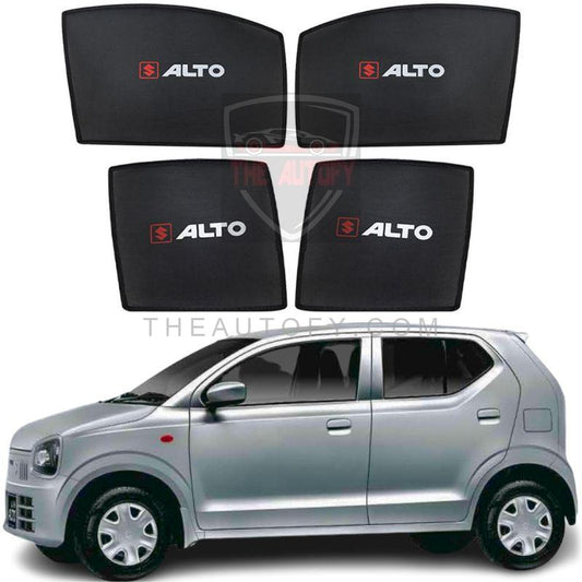 Suzuki Alto Side Windows Sun Shades 4pcs - Model 2014-2025 - THEAUTOFY.COM