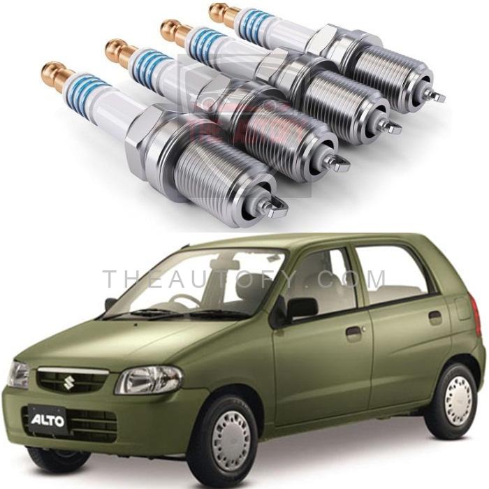 Suzuki Alto Spark Plugs Set of 4pcs - Model 2000-2012 - THEAUTOFY.COM