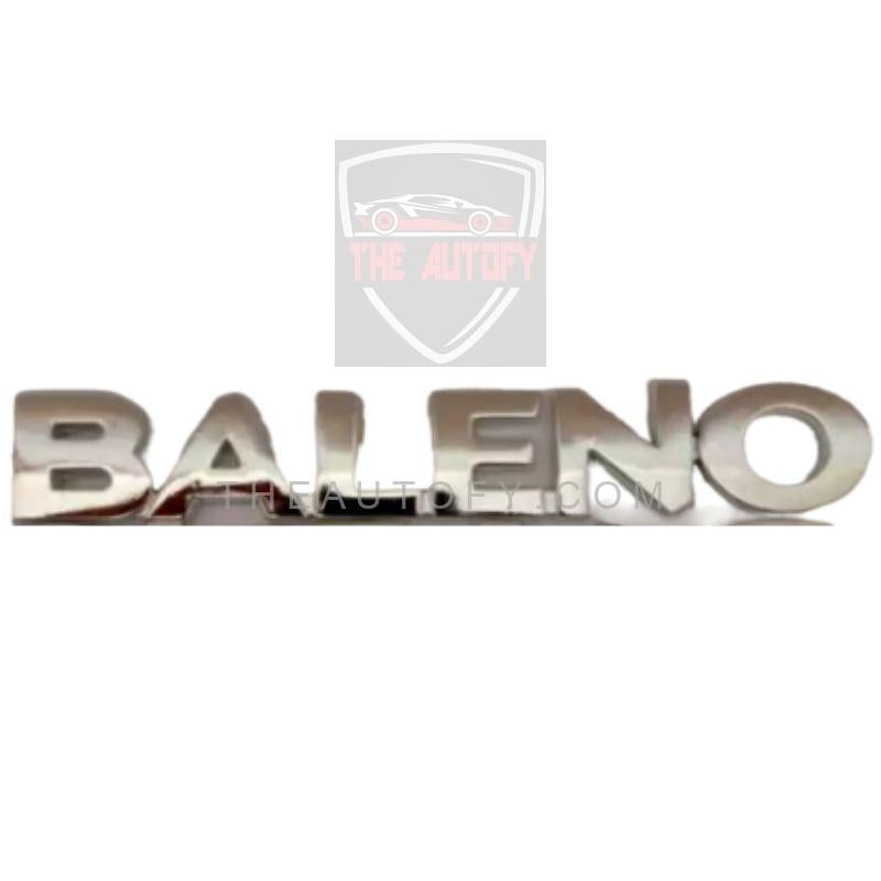 Suzuki Baleno Chrome Logo Monogram Model 1998-2005 - THEAUTOFY.COM