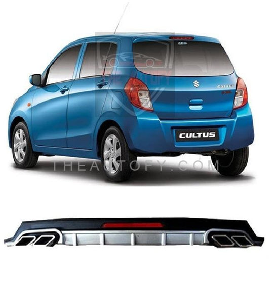 Suzuki Cultus Rear Bumper Diffuser - Model 2017-2025 - THEAUTOFY.COM