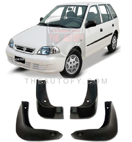 Suzuki Cultus Mud Flaps 4pcs - Model 2000-2017 - THEAUTOFY.COM