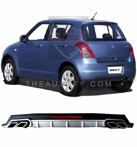 Suzuki Swift Rear Bumper Diffuser - Model 2010-2022 - THEAUTOFY.COM