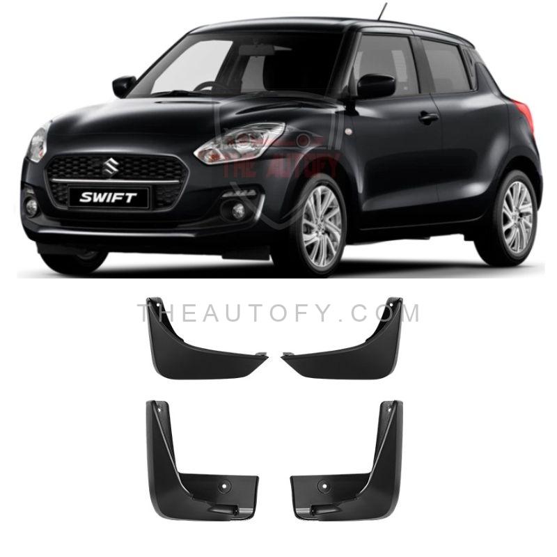 Suzuki Swift Mud Flaps 4pcs - Model 2022-2025 - THEAUTOFY.COM