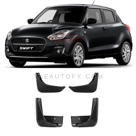 Suzuki Swift Mud Flaps 4pcs - Model 2022-2025 - THEAUTOFY.COM