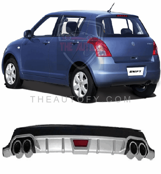 Suzuki Swift Rear Bumper Diffuser - Model 2010-2022 - THEAUTOFY.COM