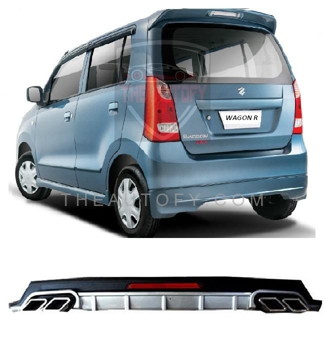 Suzuki Wagon R Rear Bumper Diffuser - Model 2014-2025
