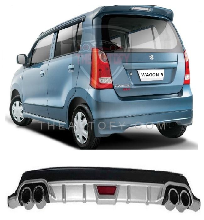Suzuki Wagon R Rear Bumper Diffuser - Model 2014-2025