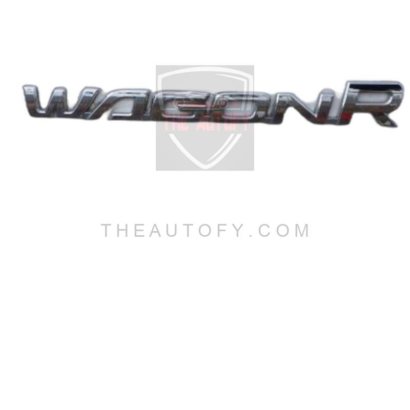 Suzuki Wagon R Chrome Logo Monogram - Model 2014-2025