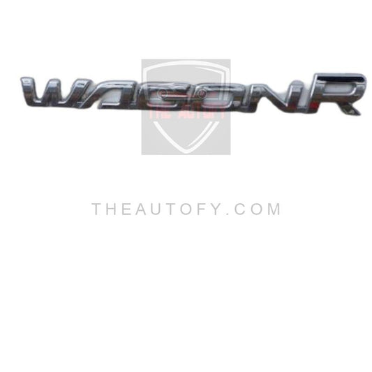 Suzuki Wagon R Chrome Logo Monogram - Model 2014-2025 - THEAUTOFY.COM