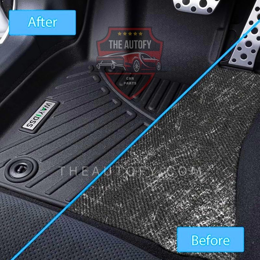 Toyota Vitz TPR Floor Mats - Model 2017-2019