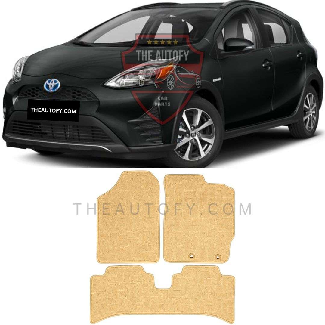 Toyota Aqua Floor Mats - Model 2012-2021