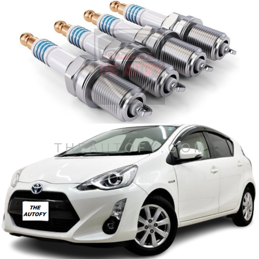 Toyota Aqua Spark Plugs Set of 4pcs - Model 2012-2021 - THEAUTOFY.COM