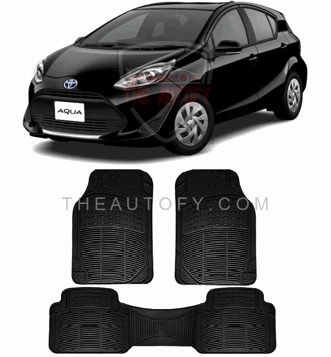 Toyota Aqua Floor Mats - Model 2012-2021 - THEAUTOFY.COM
