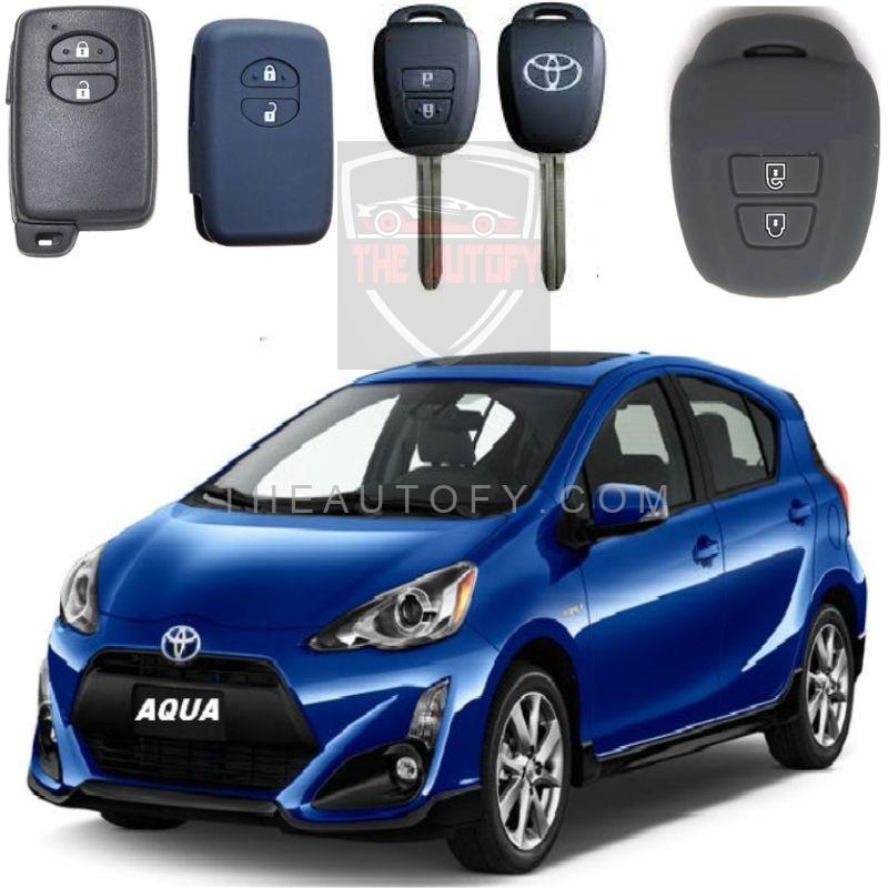 Toyota Aqua Silicone Key Cover - Model 2012-2021