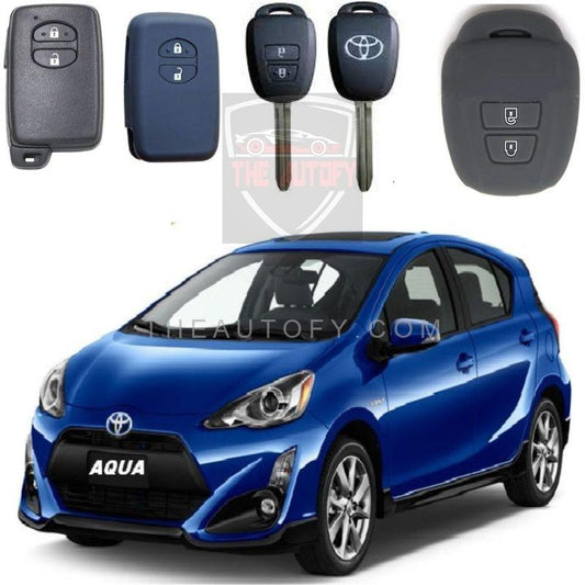 Toyota Aqua Silicone Key Cover - Model 2012-2021 - THEAUTOFY.COM