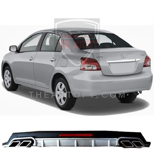 Toyota Belta Rear Bumper Diffuser - Model 2005-2012 - THEAUTOFY.COM