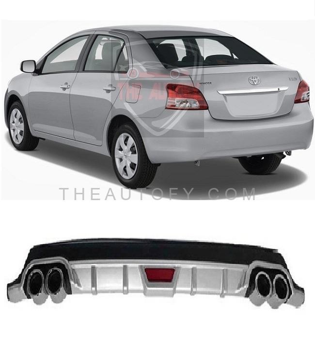 Toyota Belta Rear Bumper Diffuser - Model 2005-2012