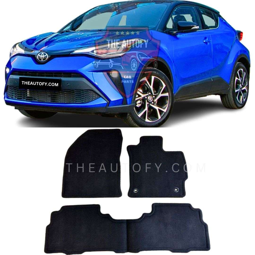Toyota C-HR Floor Mats - Model 2016-2023 - THEAUTOFY.COM