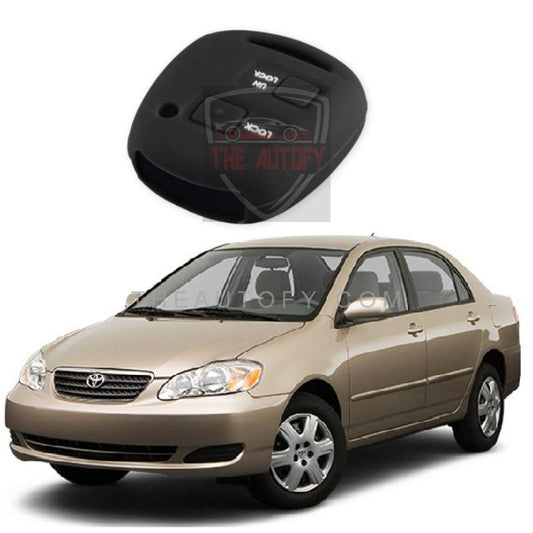 Toyota Corolla Silicon Key Cover - Model 2002-2008 - THEAUTOFY.COM
