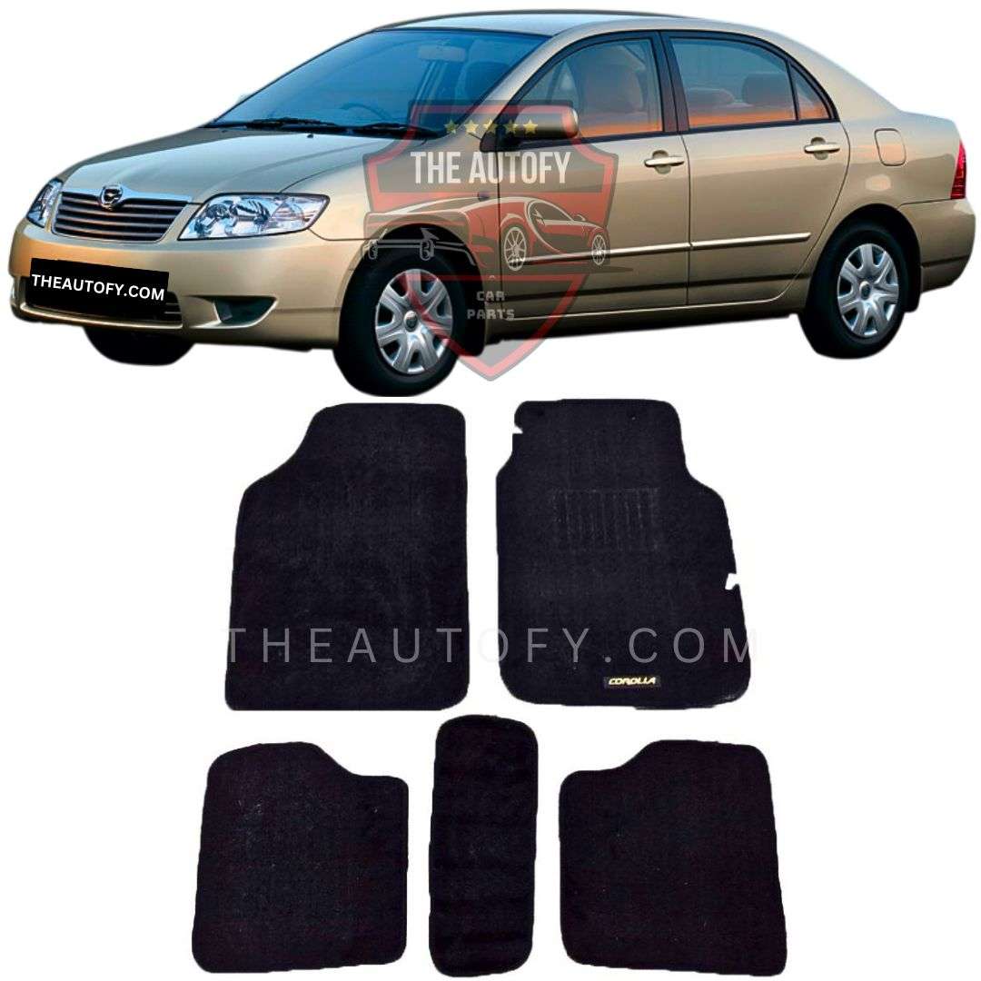 Toyota Corolla Assista Floor Mats - Model 2000-2005 - THEAUTOFY.COM