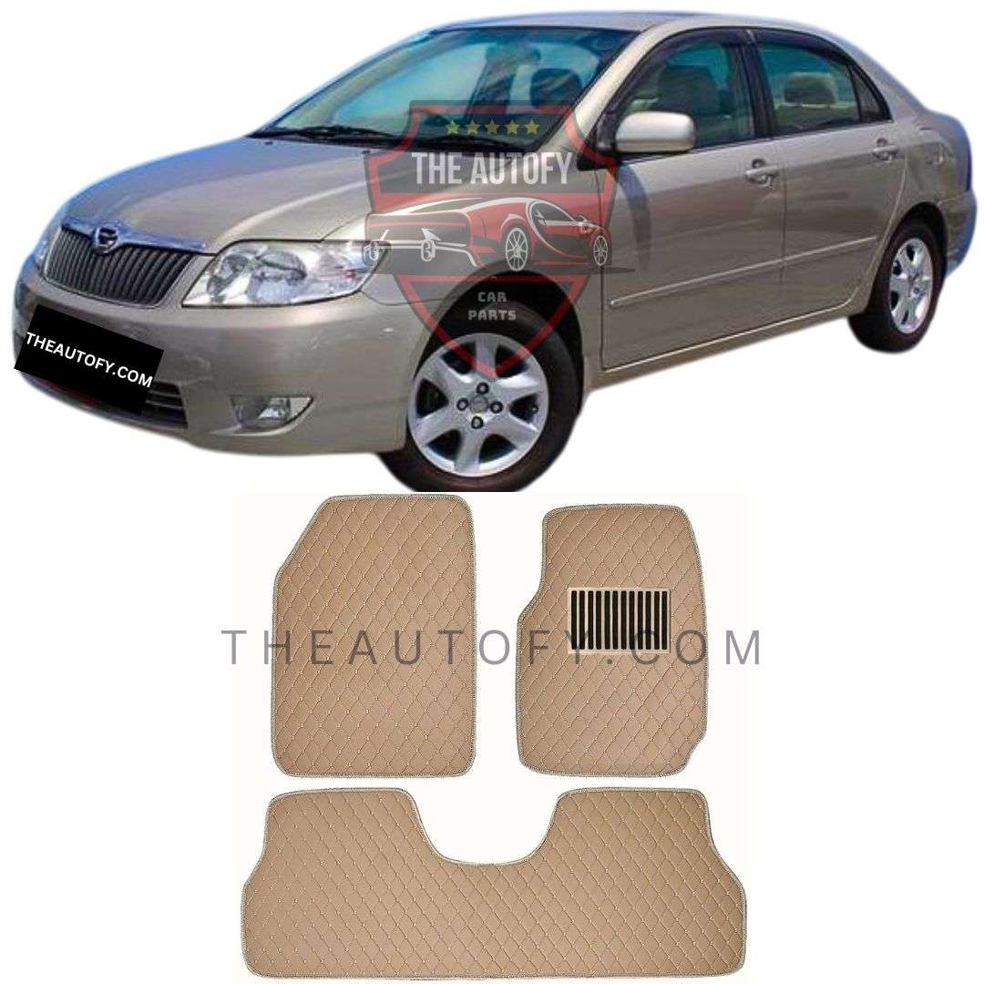 Toyota Corolla Assista Floor Mats - Model 2000-2005 - THEAUTOFY.COM