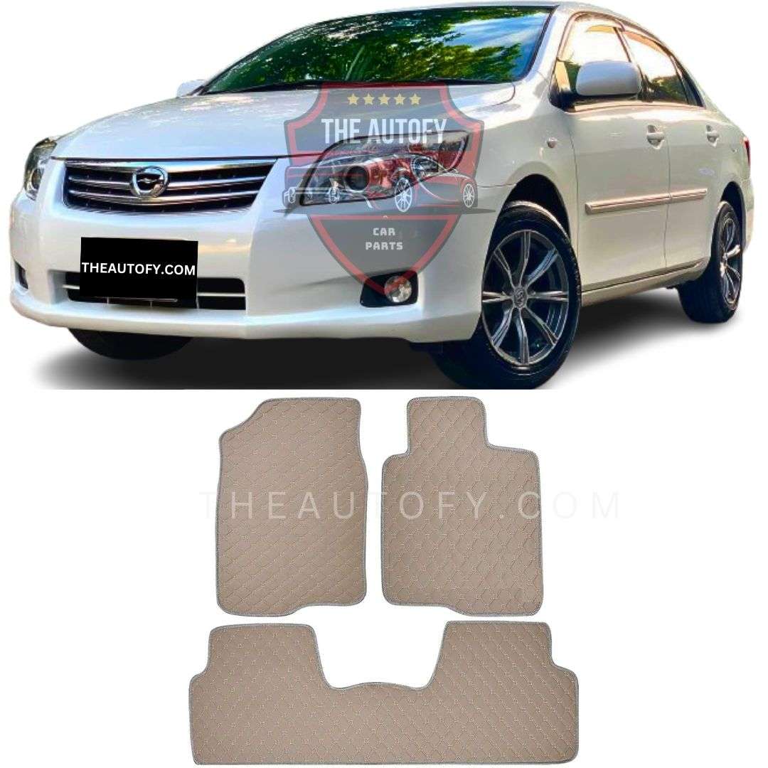 Toyota Axio Floor Mats - Model 2006-2012 - THEAUTOFY.COM