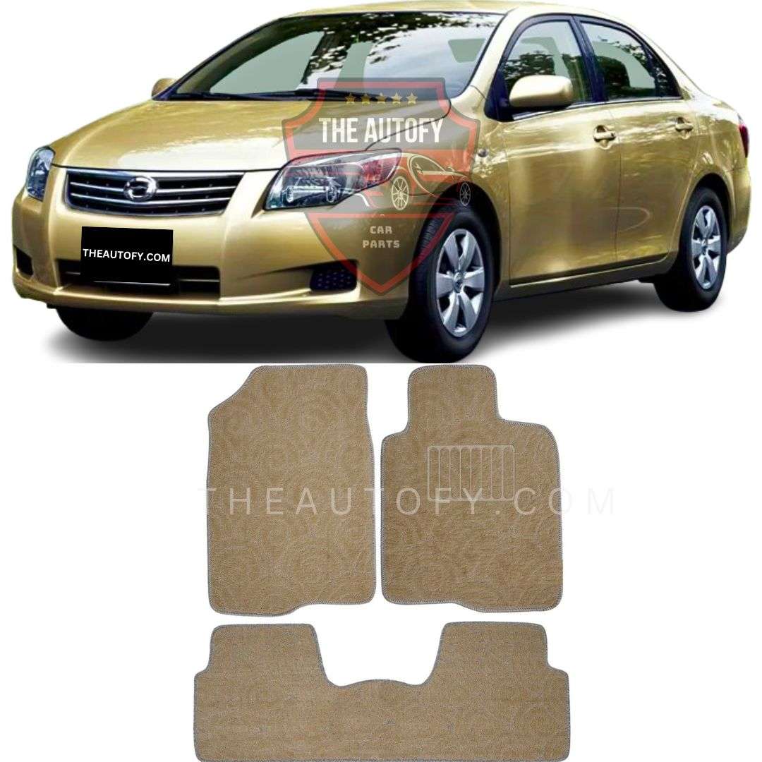 Toyota Axio Floor Mats - Model 2006-2012 - THEAUTOFY.COM