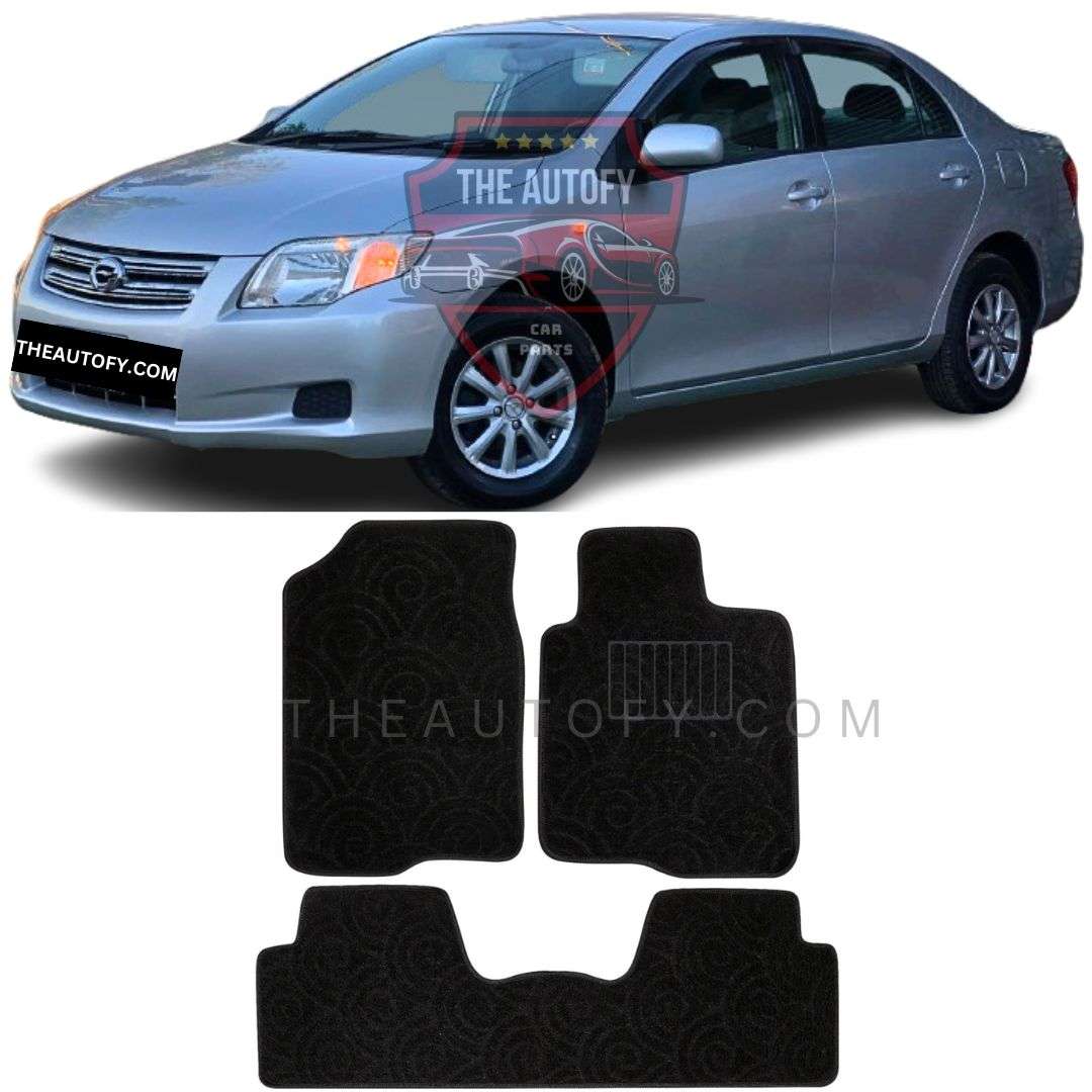 Toyota Axio Floor Mats - Model 2006-2012 - THEAUTOFY.COM
