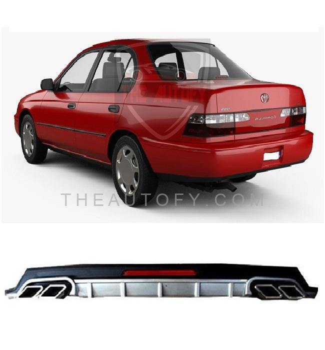 Toyota Corolla Rear Bumper Diffuser - Model 1994-2002 - THEAUTOFY.COM