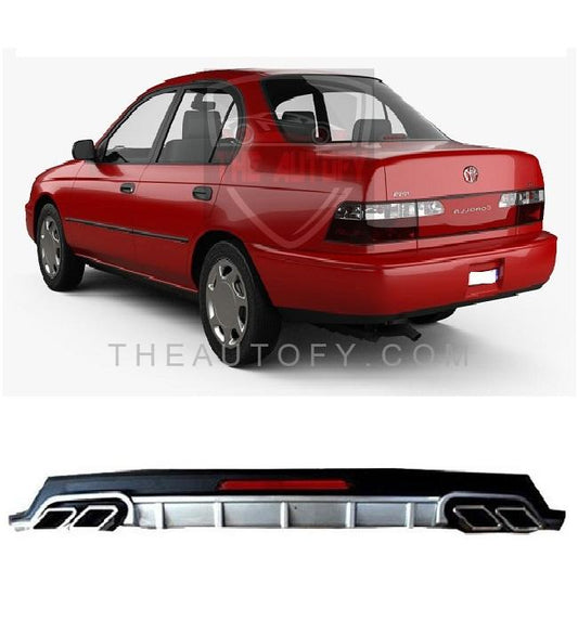 Toyota Corolla Rear Bumper Diffuser - Model 1994-2002 - THEAUTOFY.COM