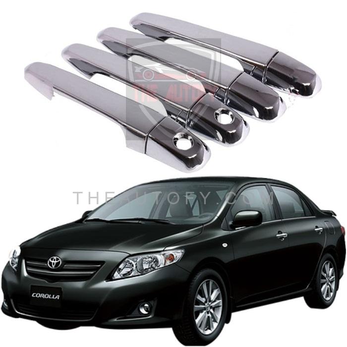 Toyota Corolla Chrome Door Handle Covers 4pcs - Model 2008-2014