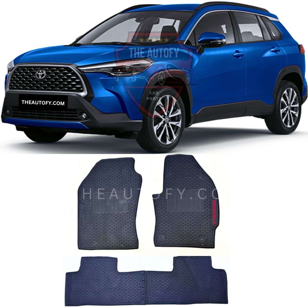 Toyota Corolla Cross Floor Mats – Model 2021-2025 - THEAUTOFY.COM