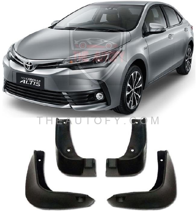 Toyota Corolla Mud Flaps 4pcs - Model 2014-2025
