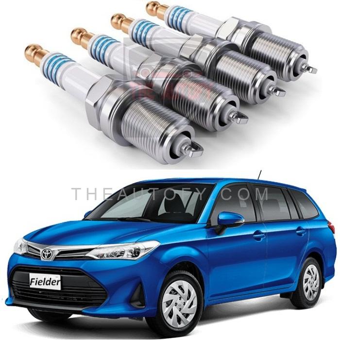 Toyota Corolla Fielder Spark Plugs Set of 4pcs - Model 2012-2019 - THEAUTOFY.COM