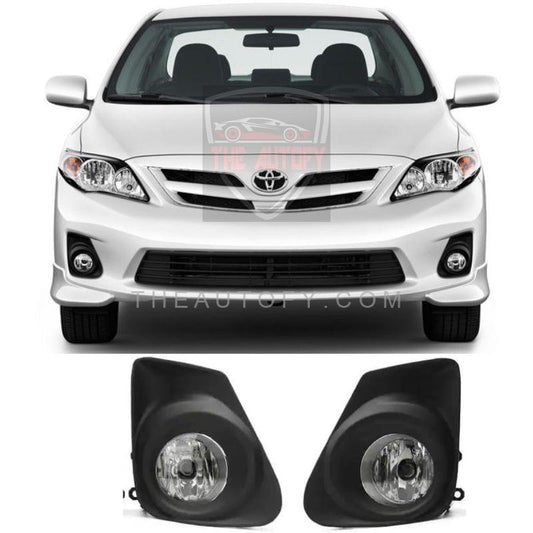 Toyota Corolla Fog Lamps Bumper Light Model 2011-2014 - THEAUTOFY.COM