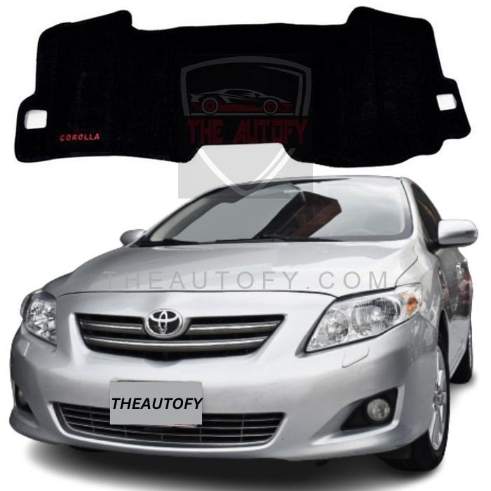 Toyota Corolla Dashboard Carpet Mat - Model 2008-2014