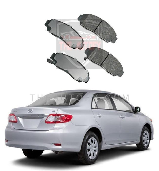 Toyota Corolla Rear Brake Pads - Model 2008-2014 - THEAUTOFY.COM