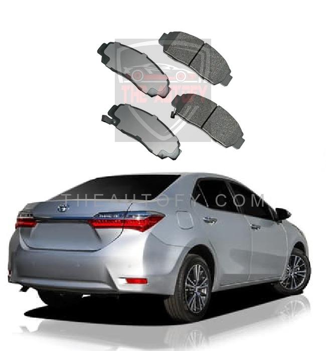 Toyota Corolla Rear Brake Pads - Model 2014-2025