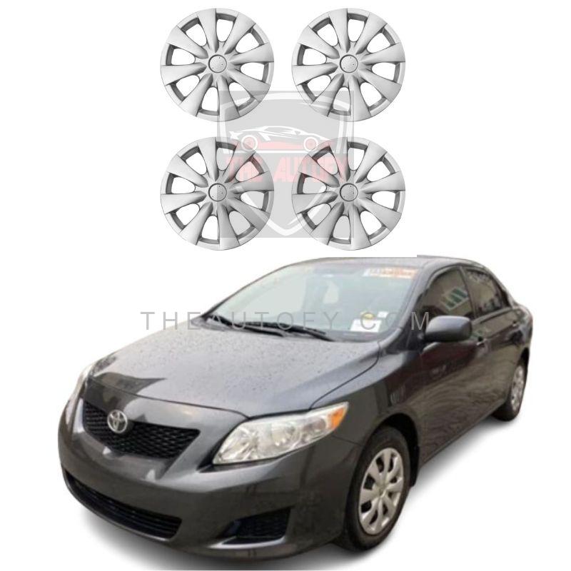 Toyota Corolla 15 inches Wheel Covers Set 4pcs - Model 2008-2014 - THEAUTOFY.COM
