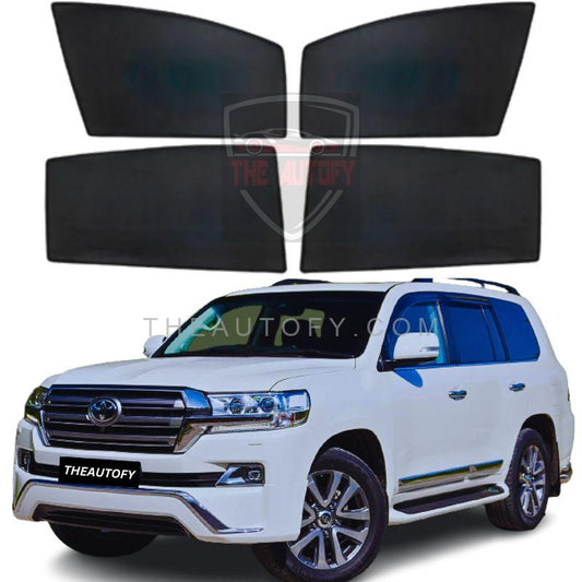 Toyota Land Cruiser LC200 Side Sun Shades 4pcs - Model 2015-2022 - THEAUTOFY.COM