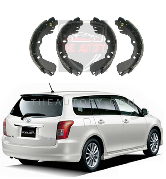 Toyota Corolla Fielder Rear Brake Shoe - Model 2006-2012 - THEAUTOFY.COM