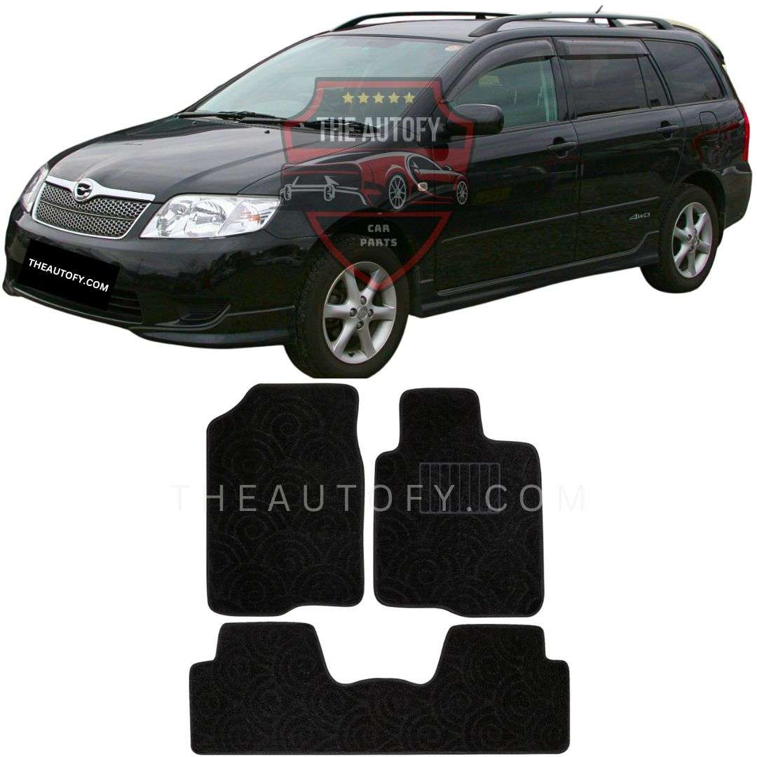 Toyota Fielder Floor Mats - Model 2000-2006 - THEAUTOFY.COM