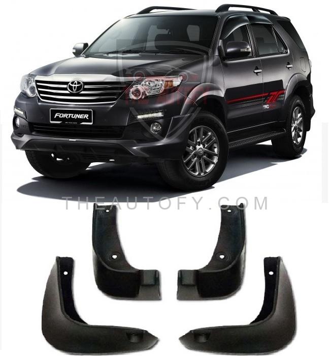 Toyota Fortuner Mud Flaps 4pcs - Model 2013-2015
