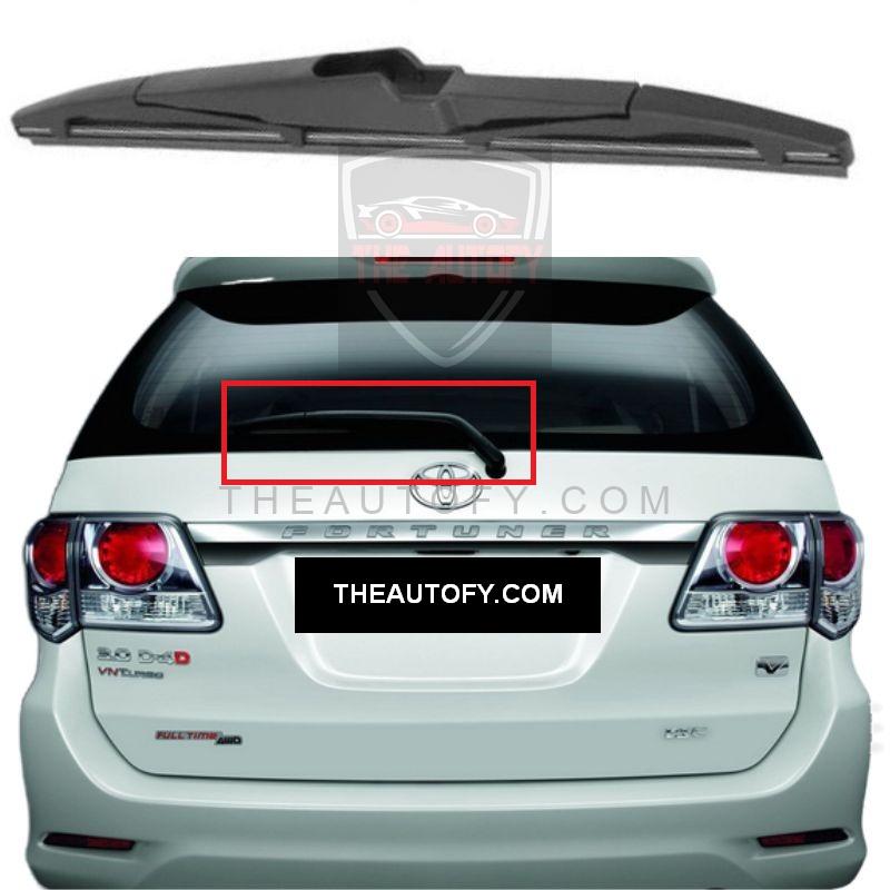 Toyota Fortuner Rear Wiper Blade Model 2013-2015 - THEAUTOFY.COM